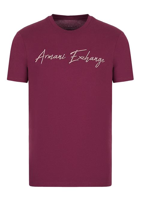ORGANIC COTTON REGULAR SLIM FIT ARMANI EXCHANGE | T-shirt | 6LZTHB ZJBVZ1306